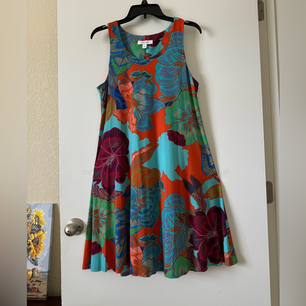 Nine West sleeveless dress,M🦋